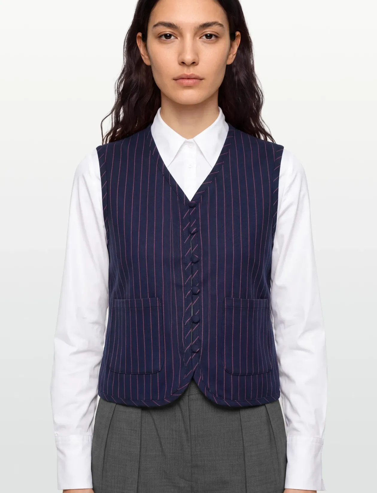 AbbeyLL Vest SL - Blazere