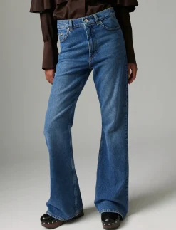 Adama - Medium Denim Stretch - Boot Cut Jeans