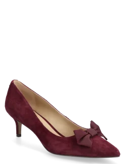Adrienne Bow-Trim Suede Pump - Klassiske pumps