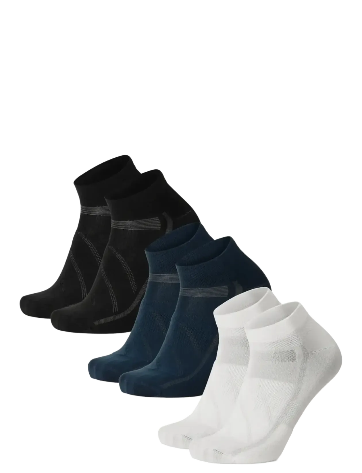 Aero Cycling Low-Cut Socks 3-pack - Strømper