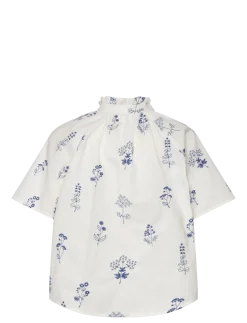 Agnelia blouse - Kortærmede bluser