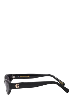 Alba Black Black - Round Frame