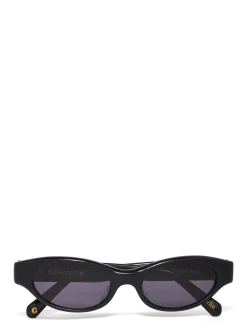 Alba Black Black - Round Frame