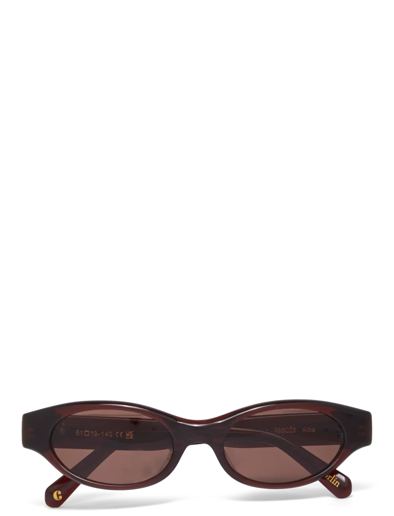 Alba Brown Brown - Cat-Eye