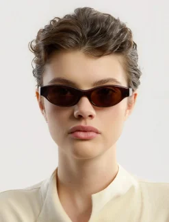 Alba Brown Brown - Cat-Eye