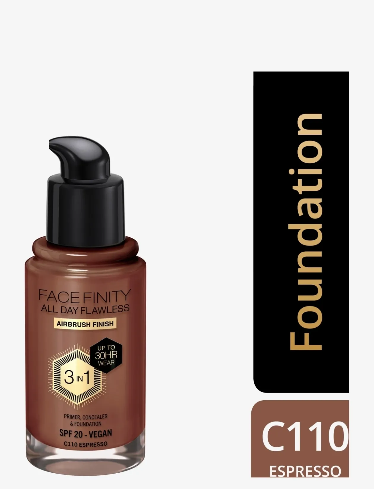 All Day Flawless 3in1 Foundation - Ansigtsmakeup