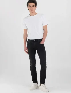 ANBASS Trousers SLIM Hyper Cloud - Slim jeans