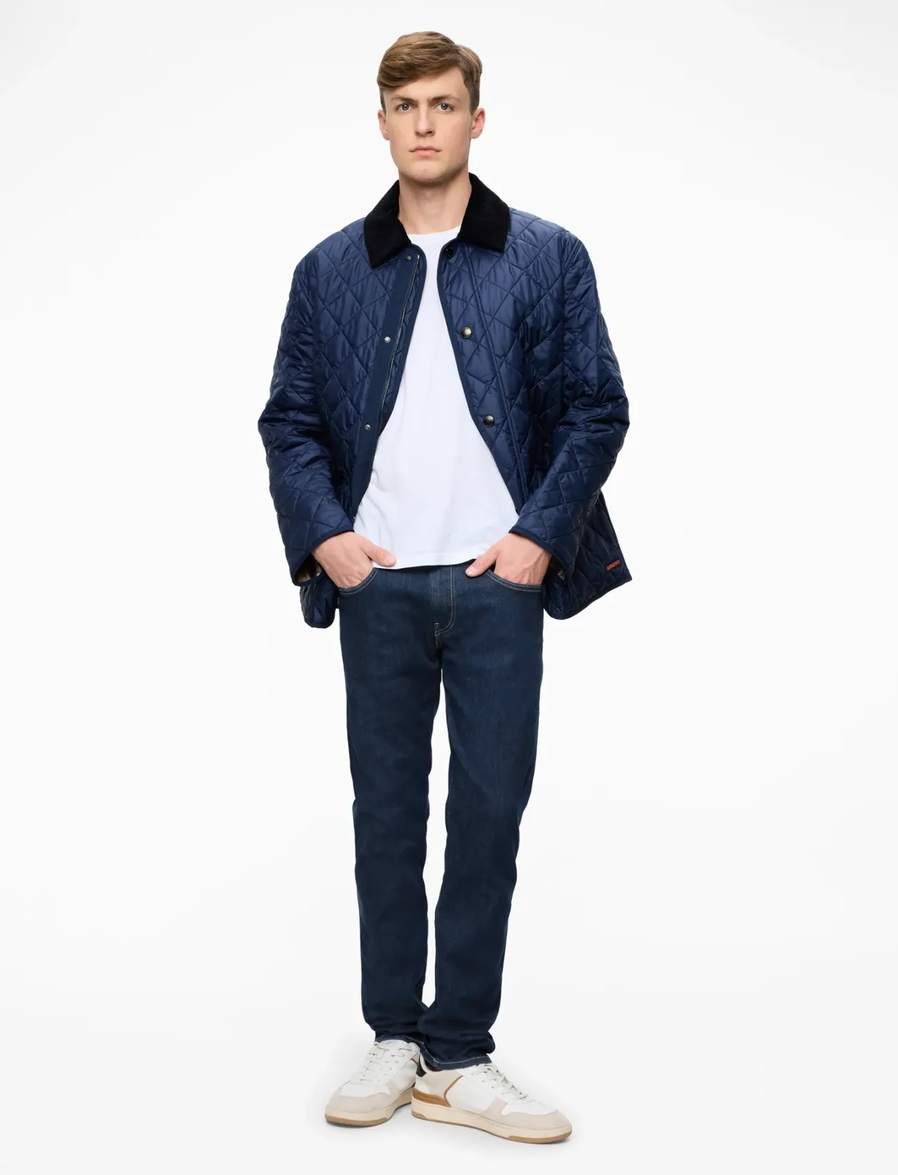 ANBASS Trousers SLIM HYPERFLEX ECO PLUS - Slim jeans