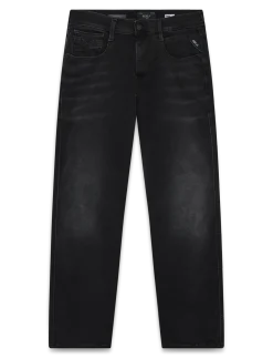 ANBASS Trousers SLIM Hyperflex Dust - Slim jeans