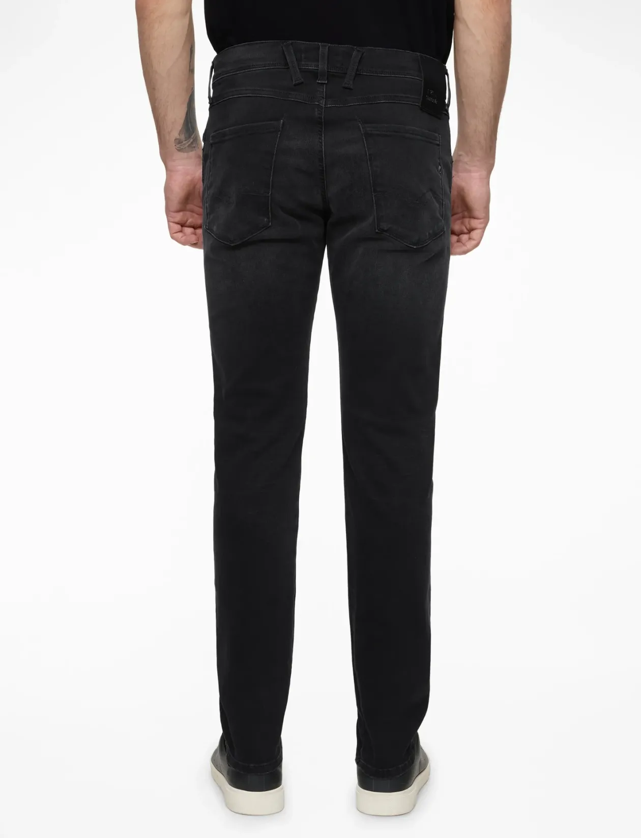 ANBASS Trousers SLIM Hyperflex Dust - Slim jeans