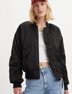 ANDY TECHY JACKET CAVIAR - Bomber jakker