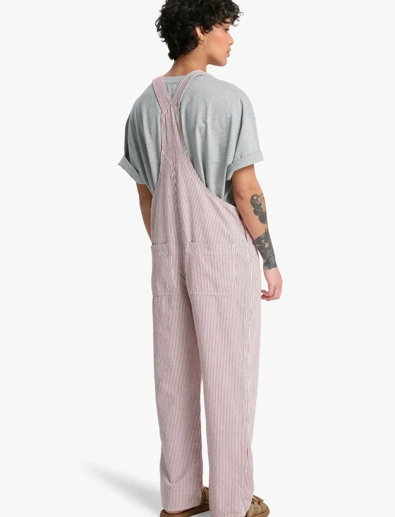 ANGUA STRIPES DUNGAREE - Buksedragter