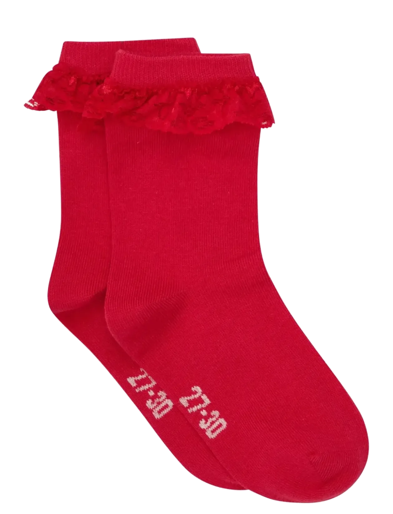 Ankle Sock w. Lace - Børn