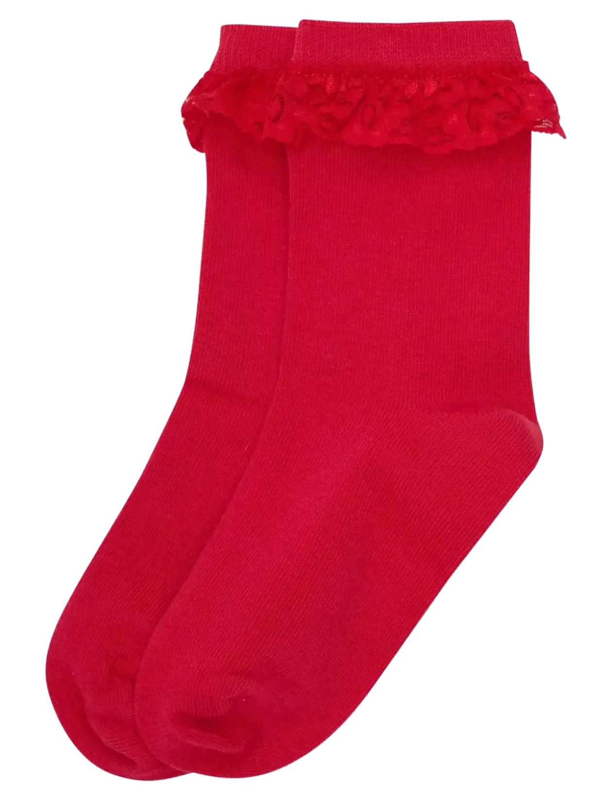 Ankle Sock w. Lace - Børn