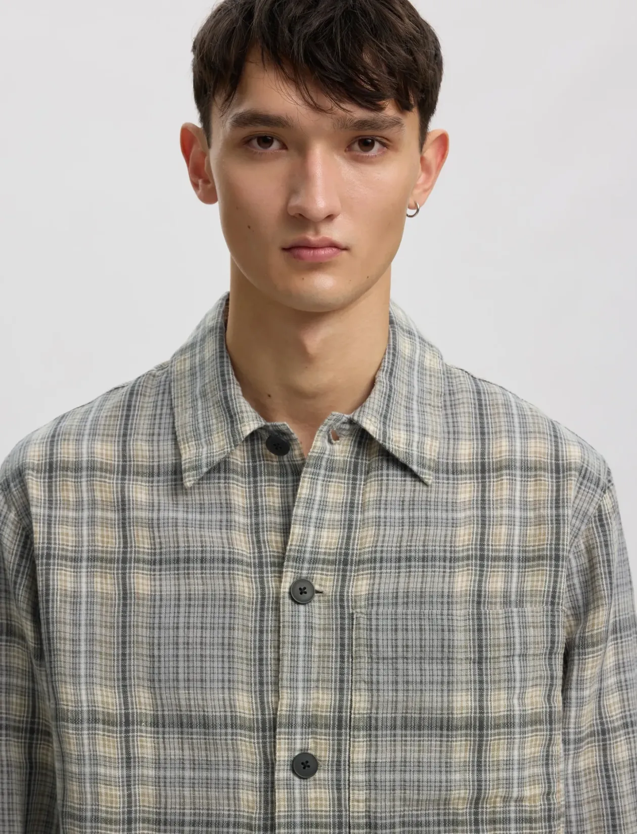 ANRVERN FLANNEL OVERSHIRT - Flannel-skjorter