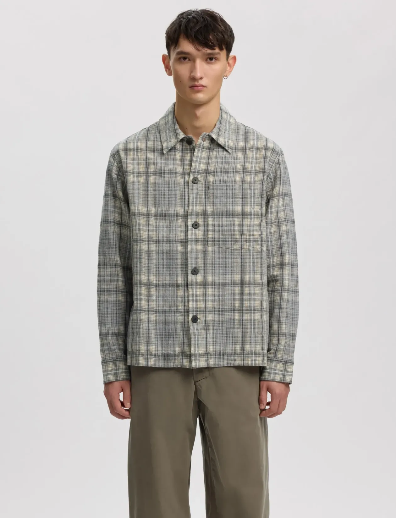 ANRVERN FLANNEL OVERSHIRT - Flannel-skjorter