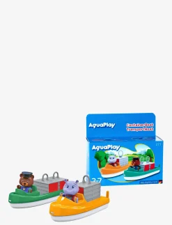 AquaPlay 2 Containerboats with figurines - Badelegetøj