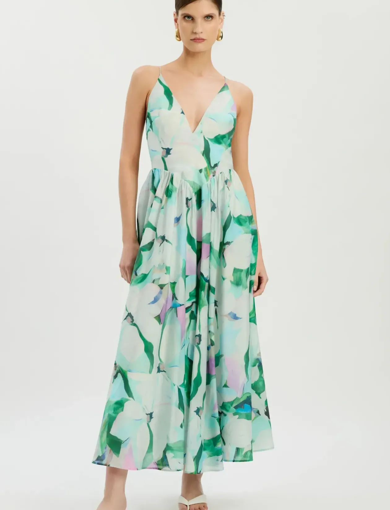 ARLETHA HALTER MAXI DRESS - Maxikjoler