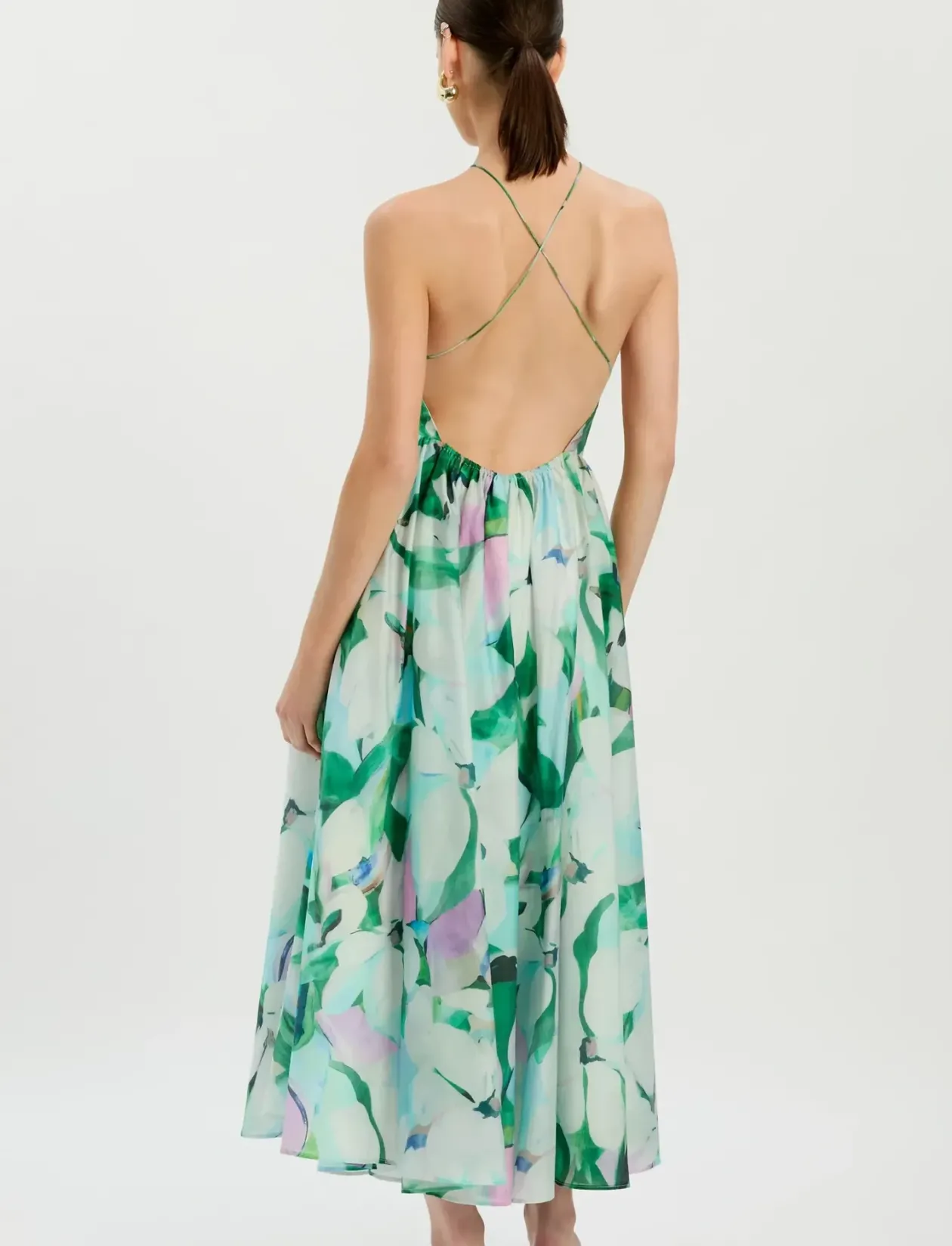 ARLETHA HALTER MAXI DRESS - Maxikjoler
