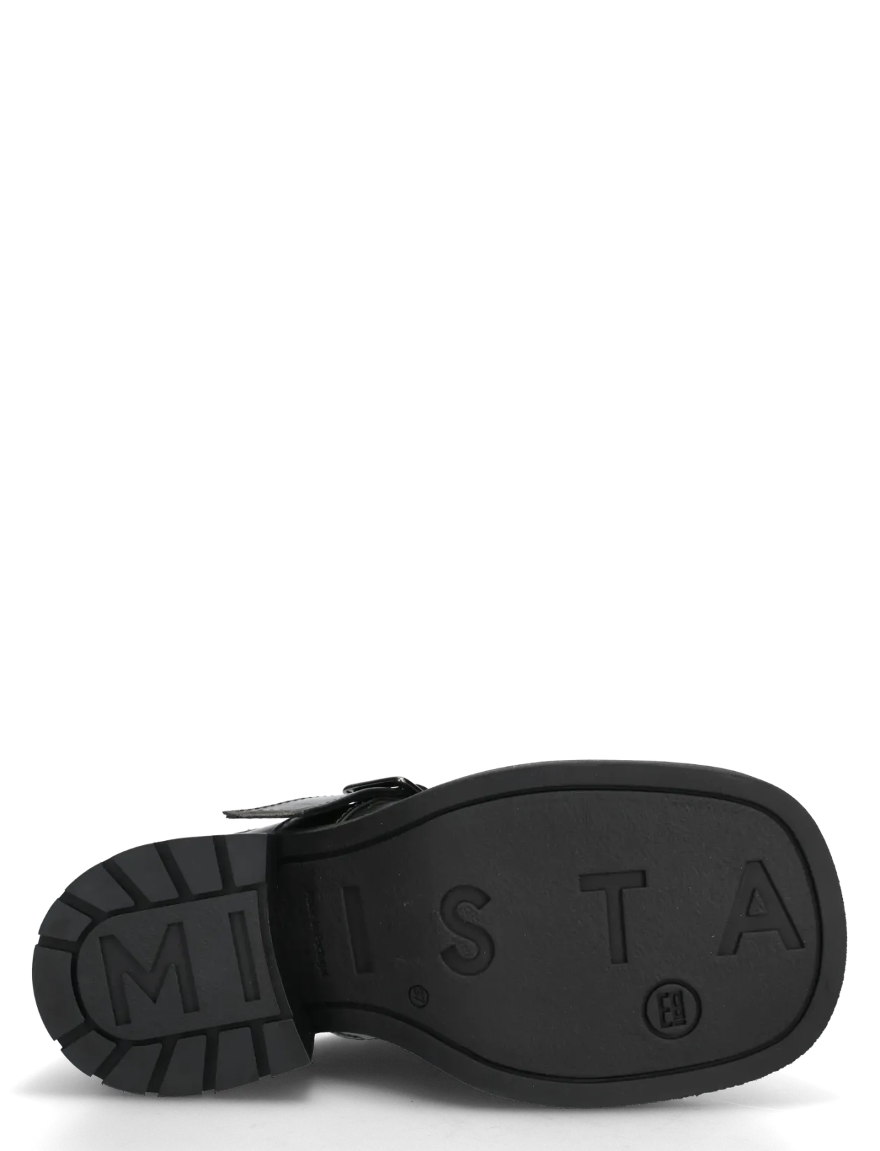 Aroa Brushed Grey Buckled Mules - Mules med hæle