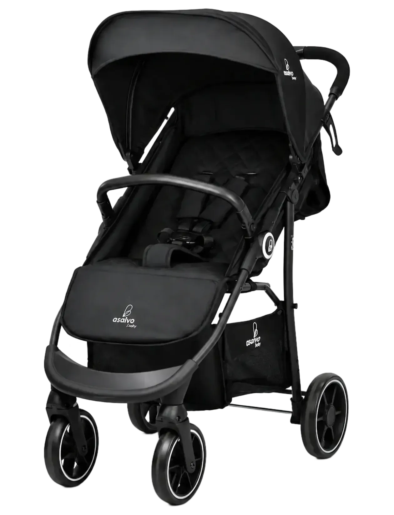 Asalvo Travel system Oslo 2, Black - Strollers