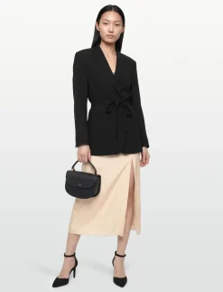 Ashley Draped Blazer - Blazere med bælte