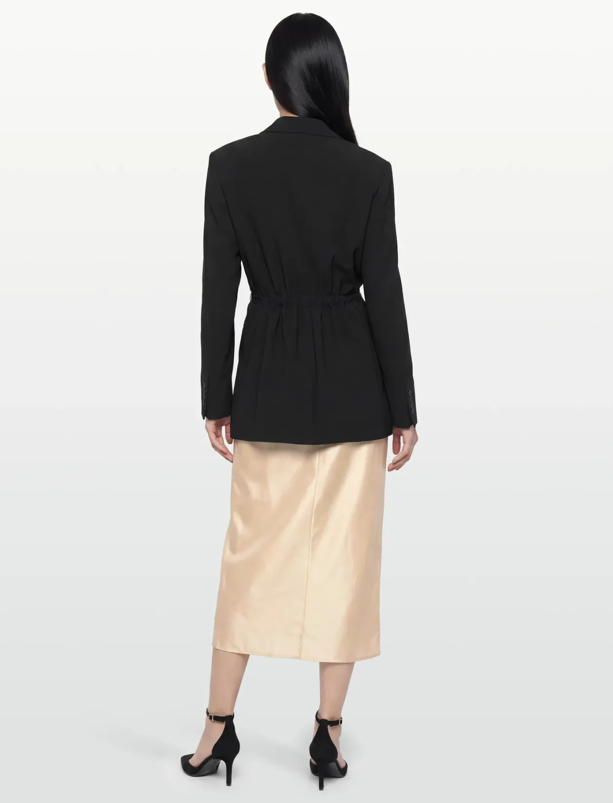 Ashley Draped Blazer - Blazere med bælte