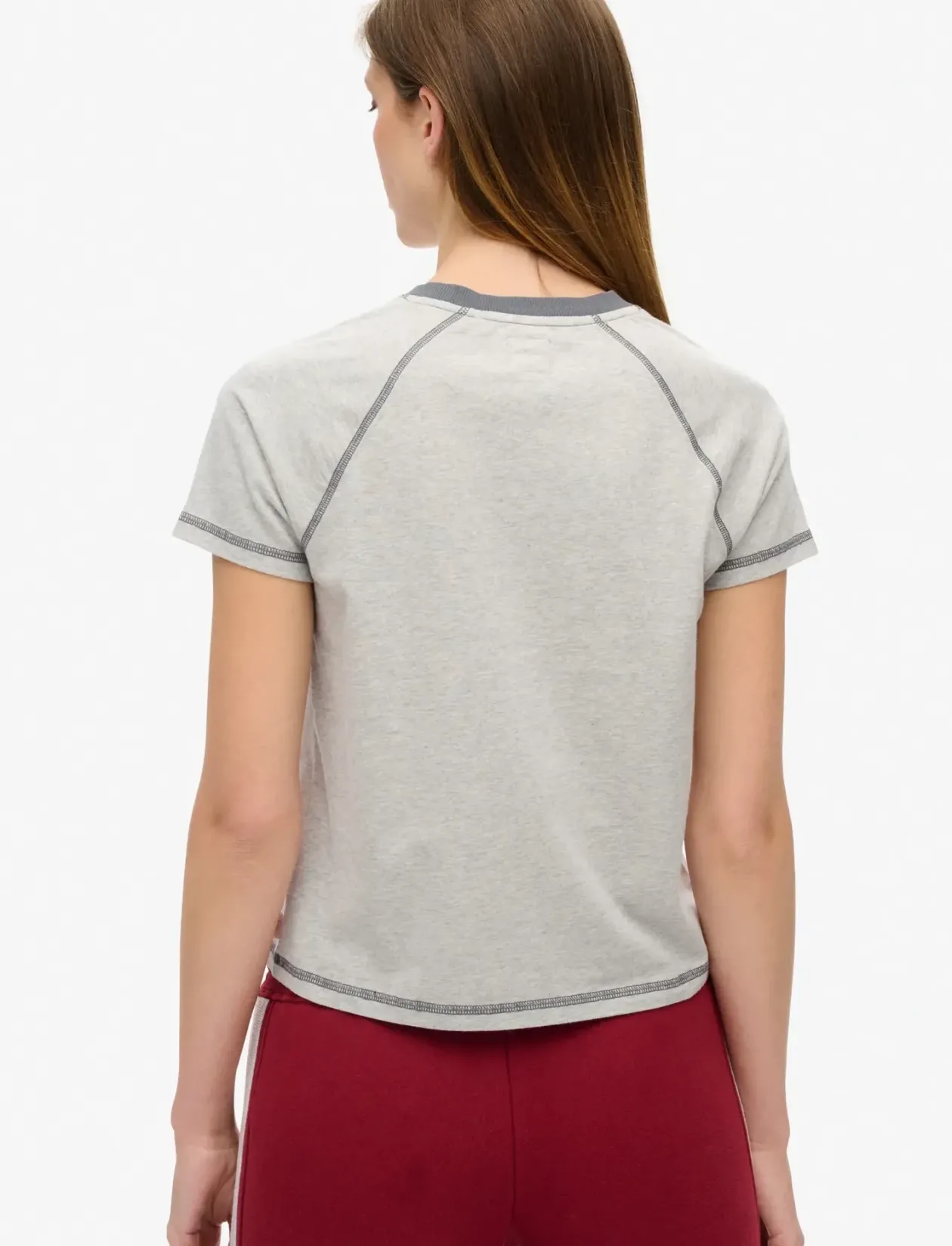 ATHLETIC RAGLAN GRAPHIC TEE - T-shirts