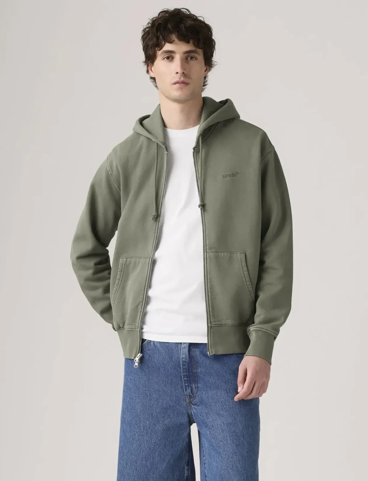 AUTHENTIC FULL ZIP GARMENT DYE - Sweatshirts