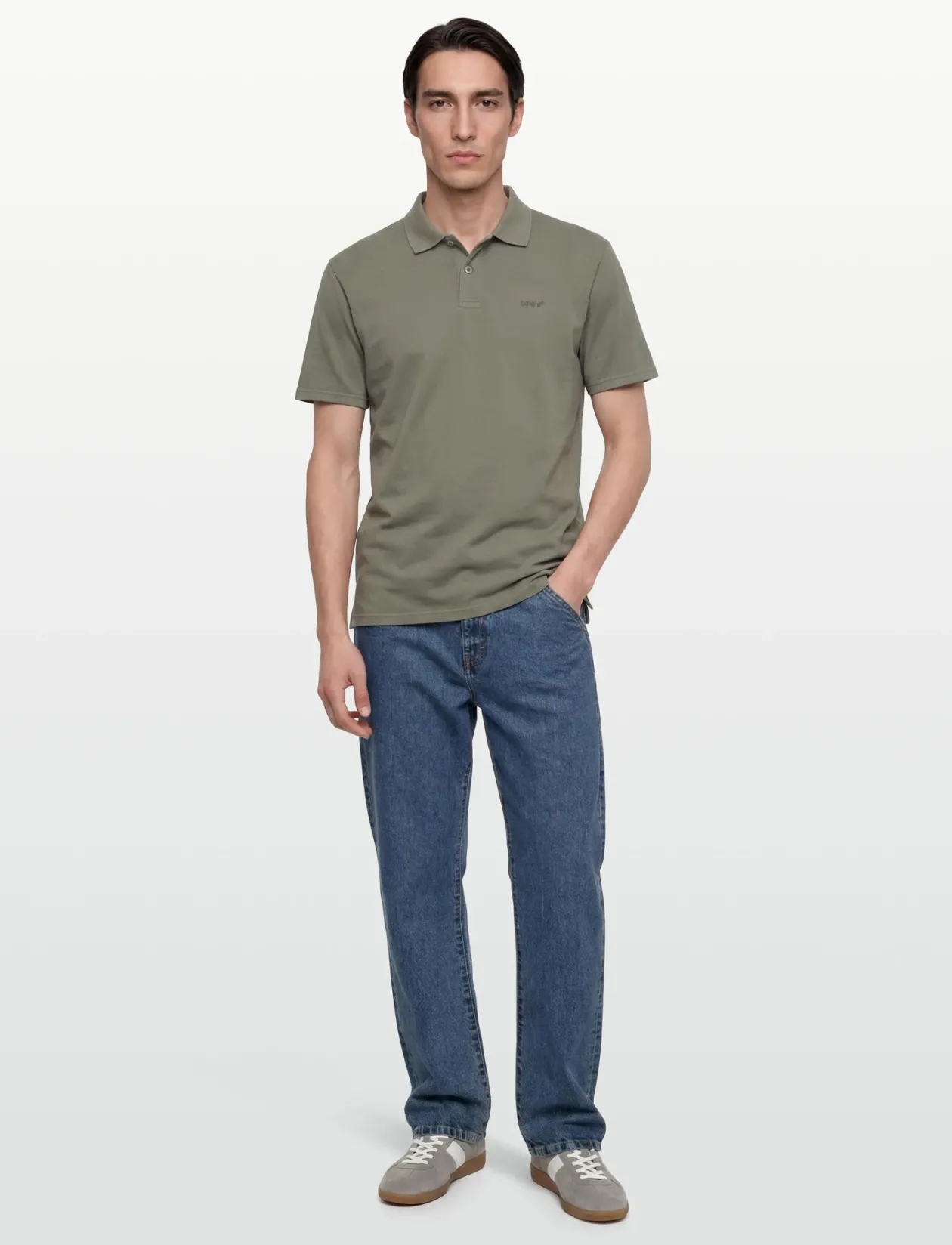 AUTHENTIC POLO GARMENT DYE MUL - Kortærmede