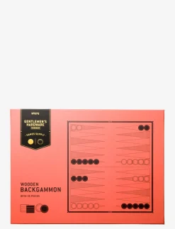 Backgammon i akacietræ - Spil & puslespil