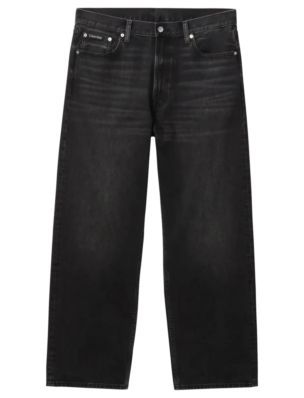 BAGGY DUSTCLOUD BLACK JEAN - Relaxed jeans