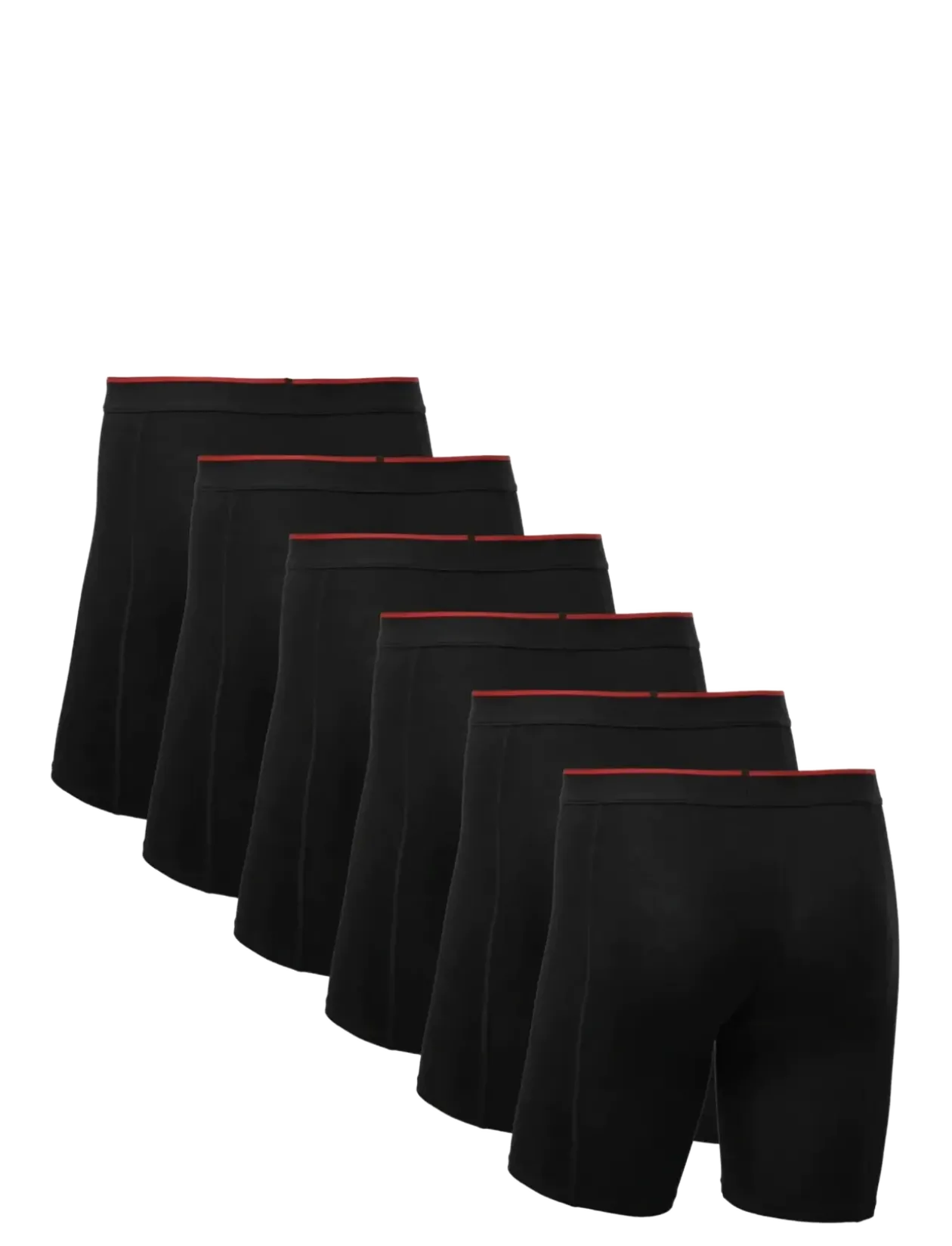 Bamboo Extra Long Trunks (Men) 6-pack - Boxershorts