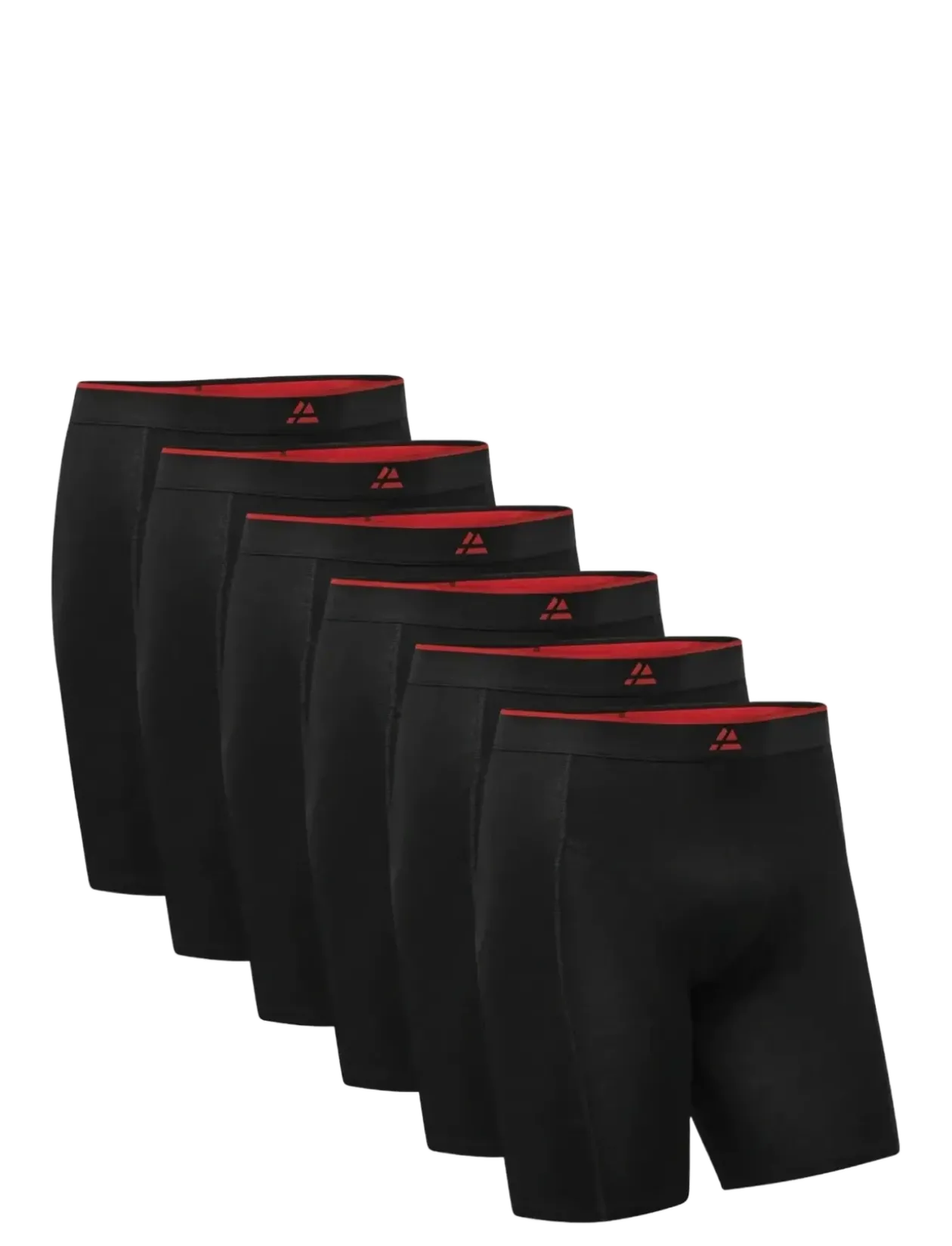 Bamboo Extra Long Trunks (Men) 6-pack - Boxershorts