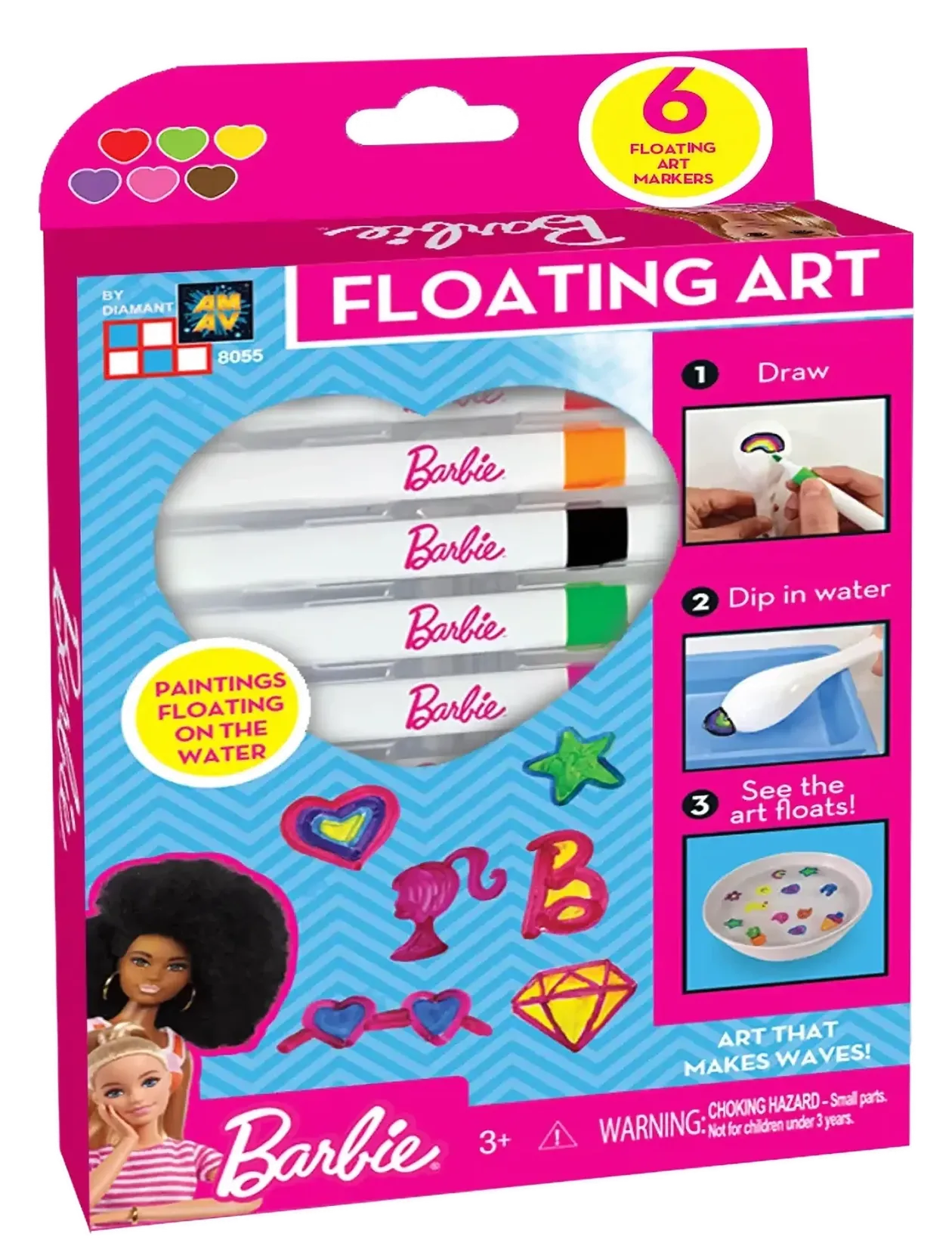 Barbie Create Unique Artworks - Floating Art - Tegne