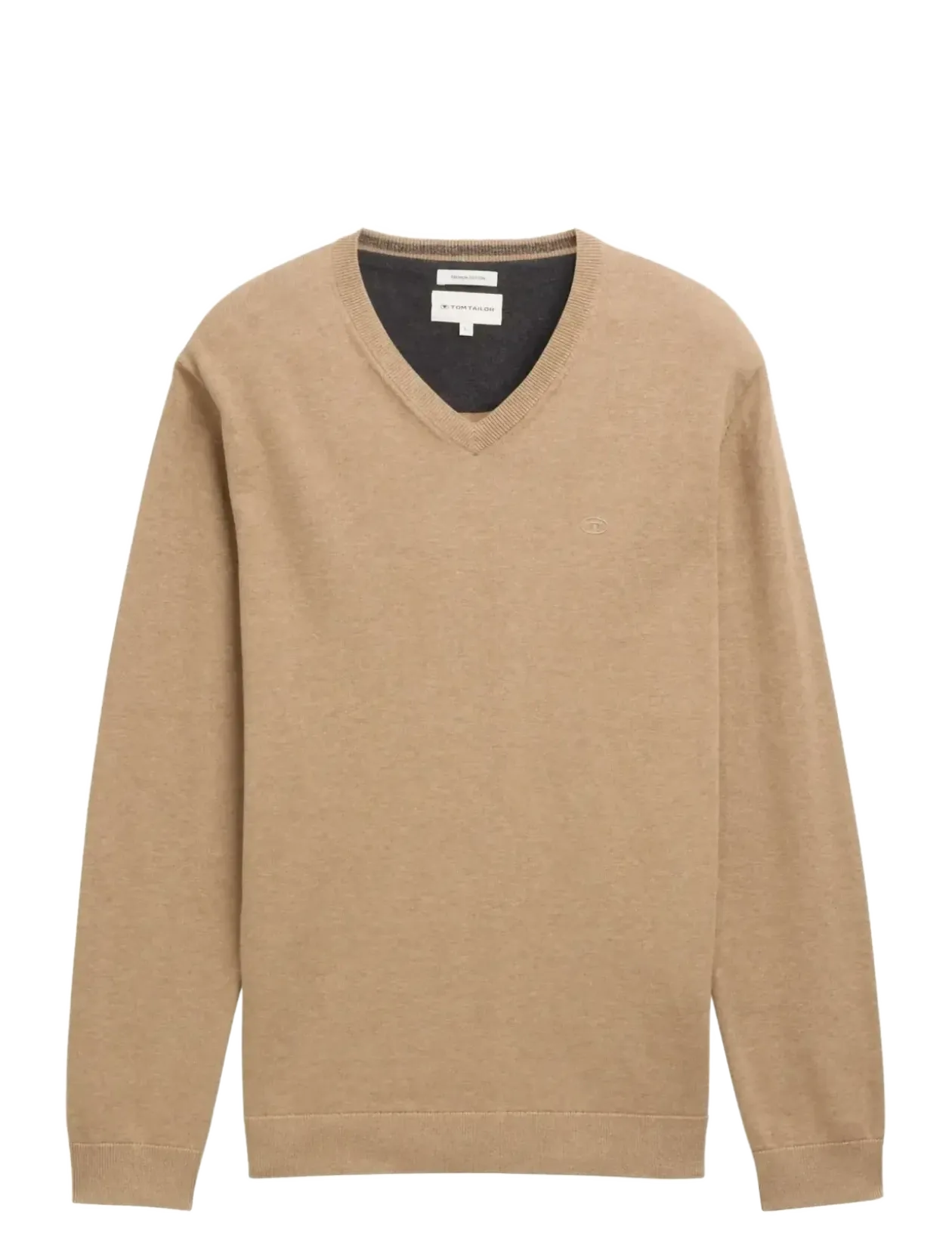 basic v-neck knit - V-hals
