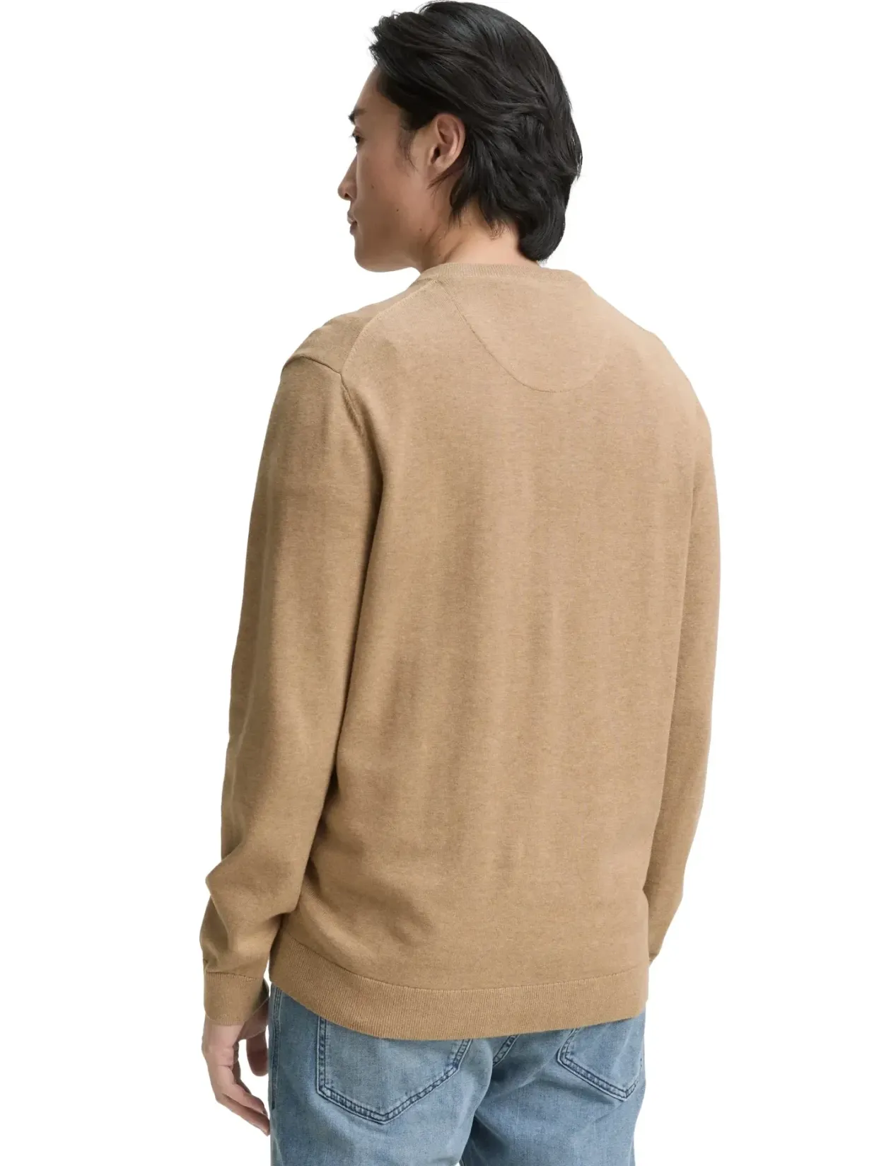 basic v-neck knit - V-hals