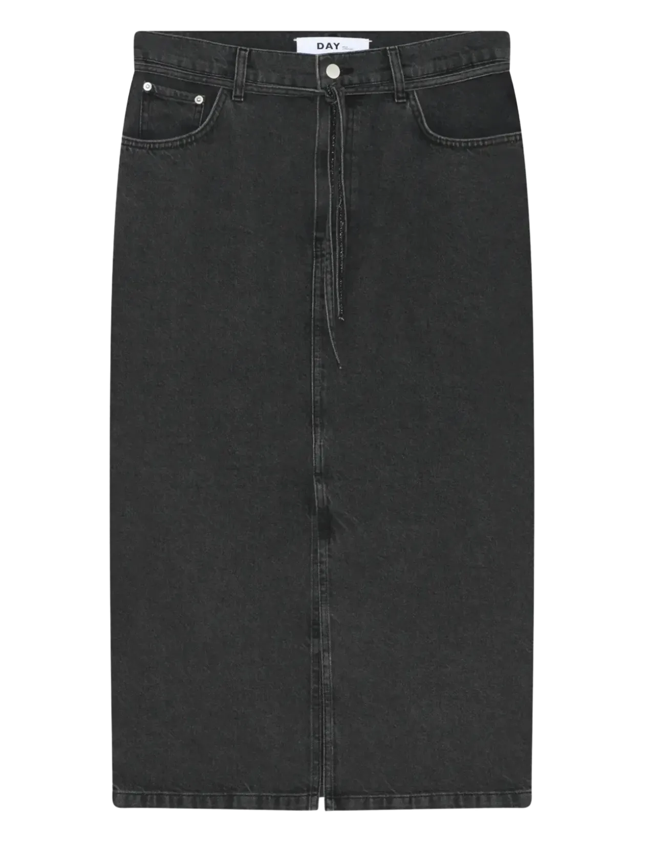 Ben - Black Denim - Maxi nederdele
