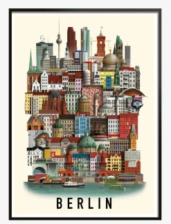 Berlin small poster - Plakater