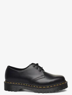 1461 Bex Black Smooth - Derby sko