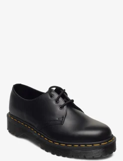 1461 Bex Black Smooth - Derby sko