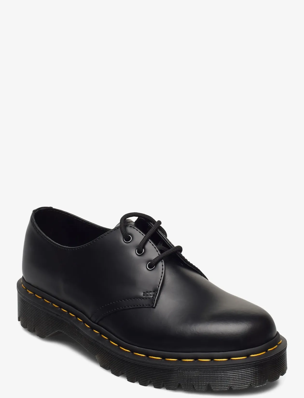 1461 Bex Black Smooth - Derby sko