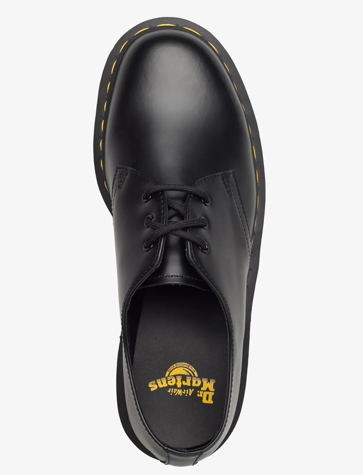 1461 Bex Black Smooth - Derby sko