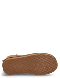 BIASNOW Flatform Ankle Boot Suede - Bamsestøvler