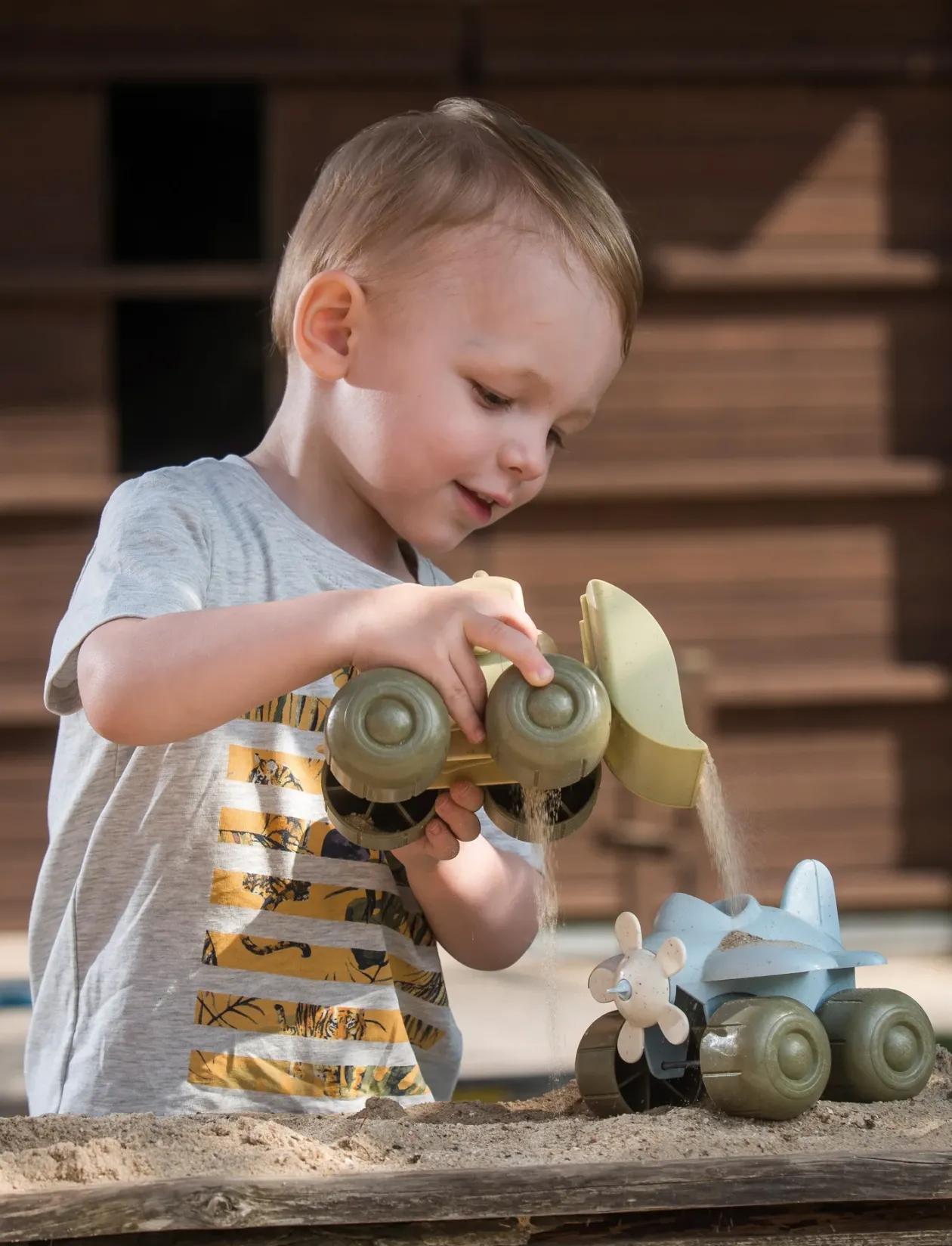 BIO CONSTRUCTION VEHICLE SET GIFTBOX - Byggekøretøjer