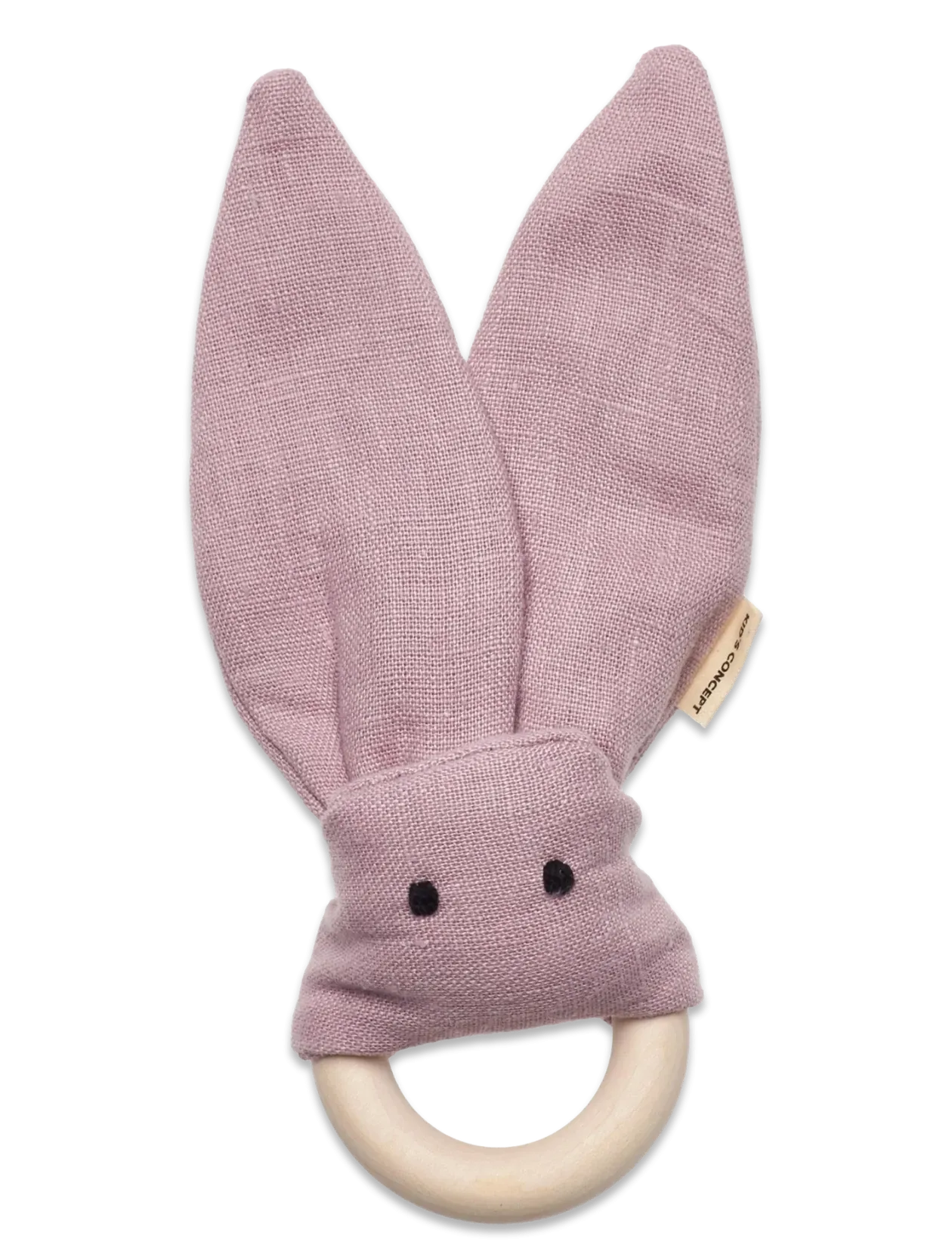 Bite ring linen pink NEO - Bidelegetøj