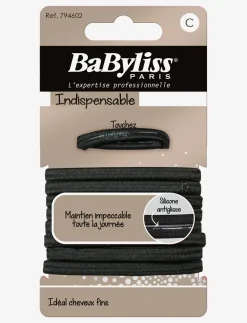 Black elastics anti slip 10 pcs - Scrunchies