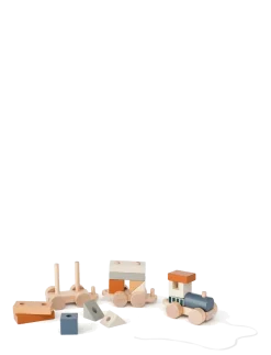 Block train brown - Tog
