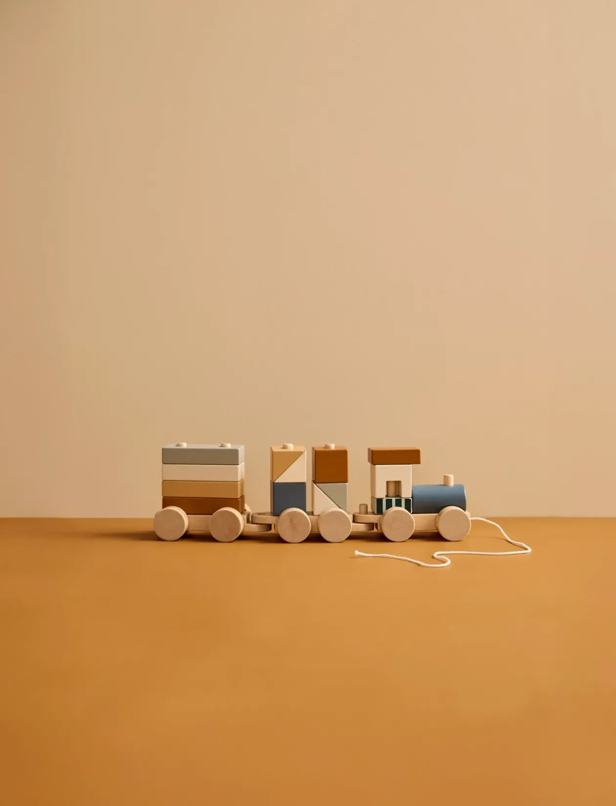 Block train brown - Tog