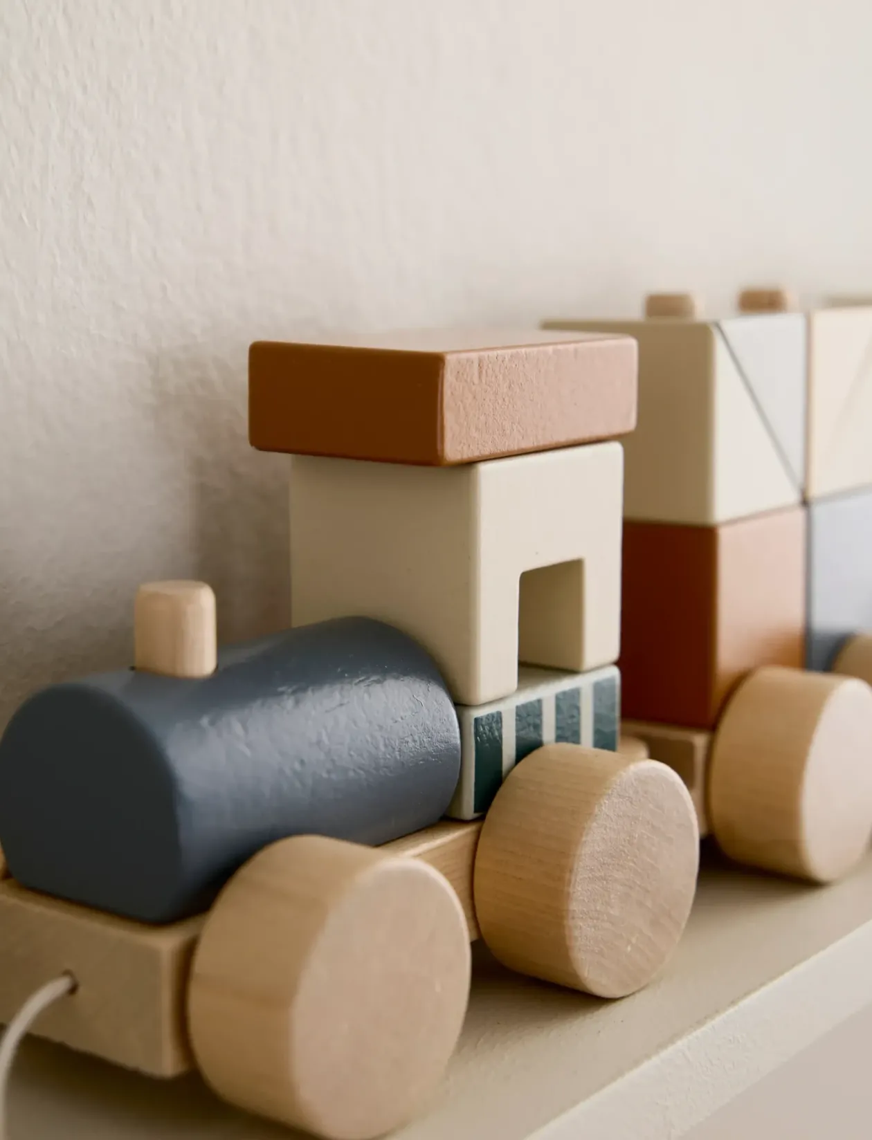 Block train brown - Tog